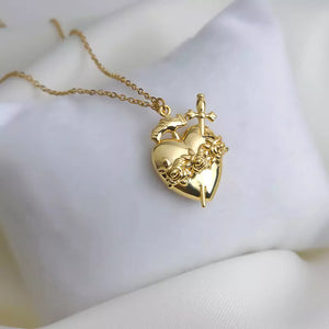 Colar_Imaculado_Coração_de_Maria_Dourado_Santo_Altar_edit_1