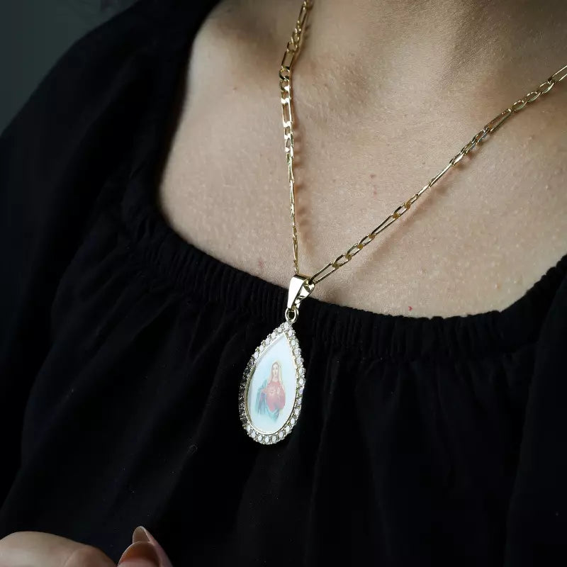 Colar_Imaculado_Coracao_de_Maria_Zirconia_Santo_Altar_2