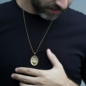 Colar_Masculino_Dourado_Pingente_Sagrado_Coracao_de_Jesus_Santo_Altar_33