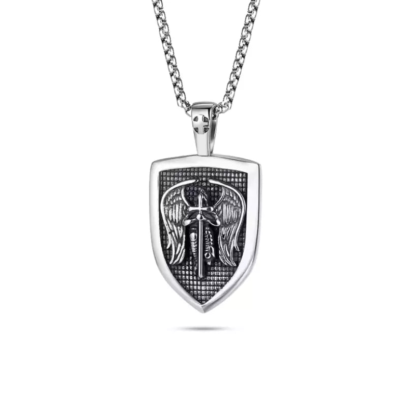 Colar Masculino Pingente São Miguel Arcanjo Santo Altar