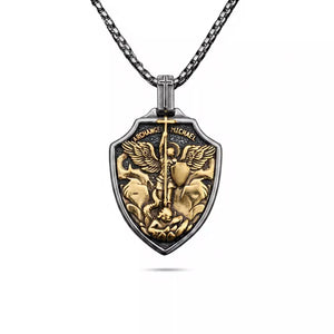 Colar_Masculino_Sao_Miguel_Arcanjo_Brasao_4
