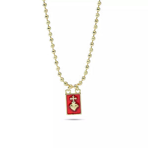 Colar_Medalha_Sagrado_Coracao_de_Jesus_Dourado_Santo_Altar_1