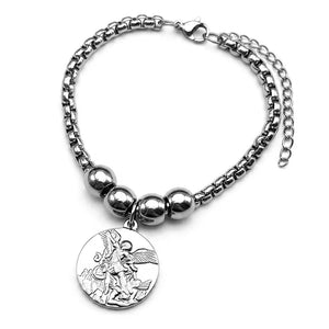 Pulseira_Feminina_Medalha_Sao_Miguel_Arcanjo_Prata_Santo_Altar_3