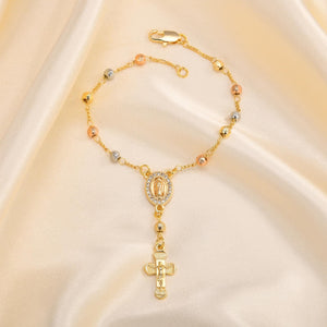 Terço de Pulso Feminino Dezena Nossa Senhora Santo Altar 1