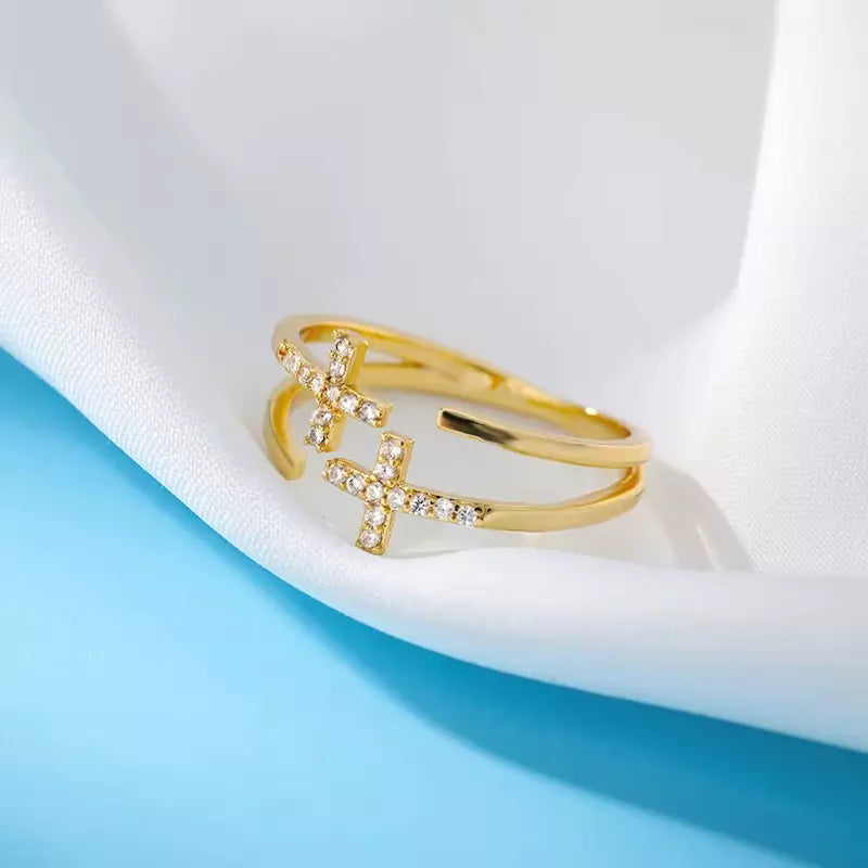 Anel_Ajustavel_Feminino_Dupla_Cruz_Zirconias_Santo_Altar_2