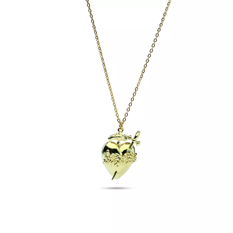 Colar_Imaculado_Coracao_de_Maria_Dourado_Santo_Altar_1