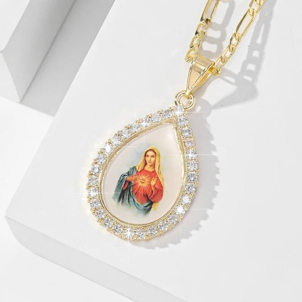 Colar_Imaculado_Coracao_de_Maria_Zirconia_Santo_Altar_1