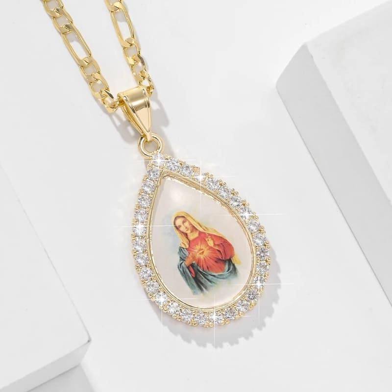 Colar_Imaculado_Coracao_de_Maria_Zirconia_Santo_Altar_3