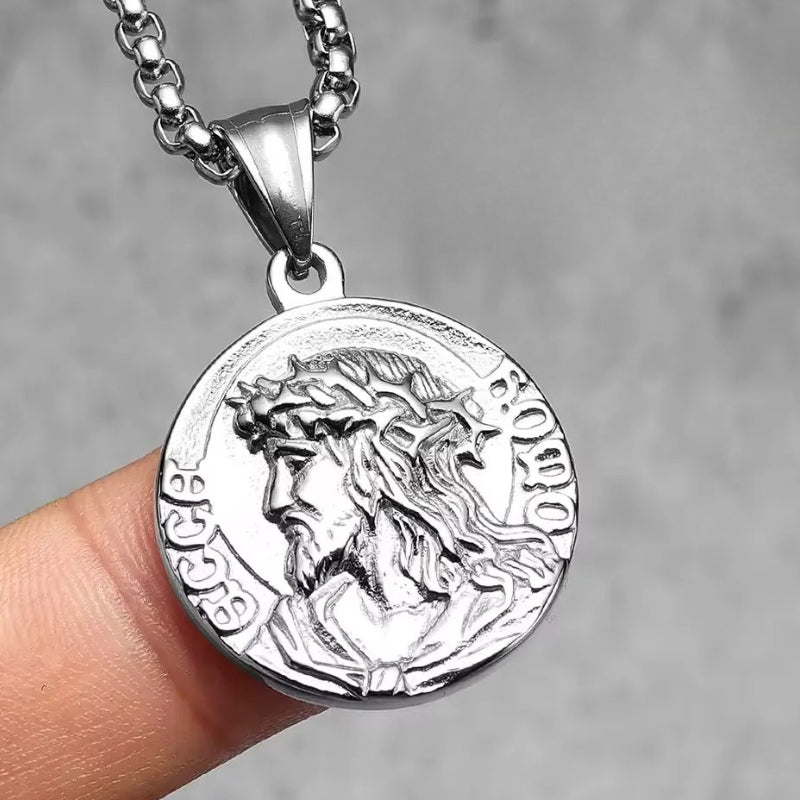 Colar_Masculino_Pingente_Jesus_Cristo_Prata_Santo_Altar_3