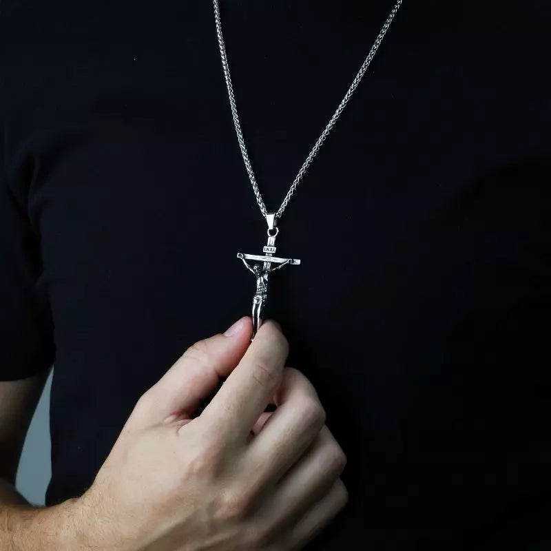 Colar_Masculino_Prata_Crucifixo_Pingente_Jesus_Cristo_Santo_Altar_12