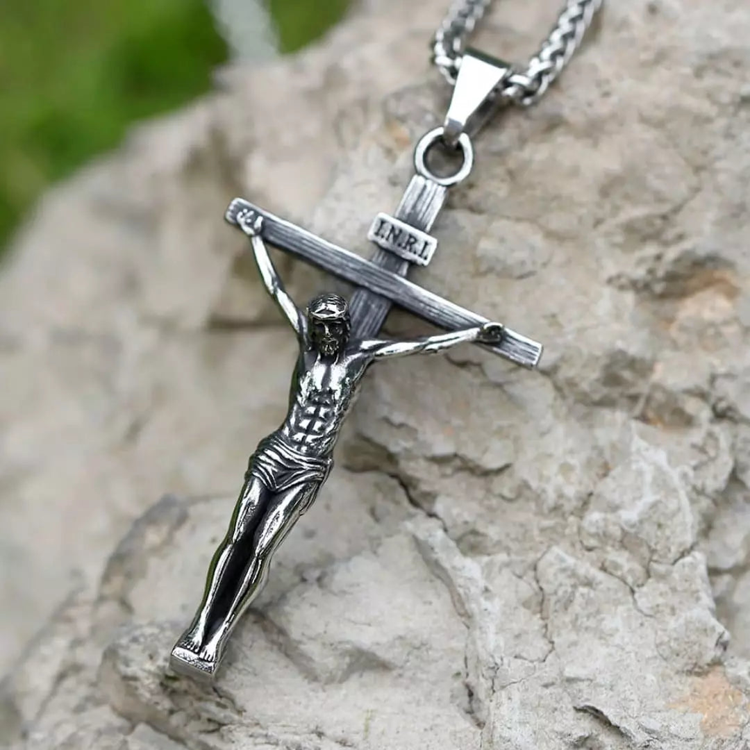 Colar_Masculino_Prata_Crucifixo_Pingente_Jesus_Cristo_Santo_Altar_6