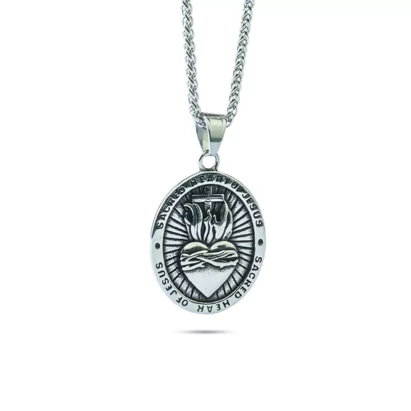 Colar_Masculino_Prata_Pingente_Sagrado_Coracao_de_Jesus_Santo_Altar_1