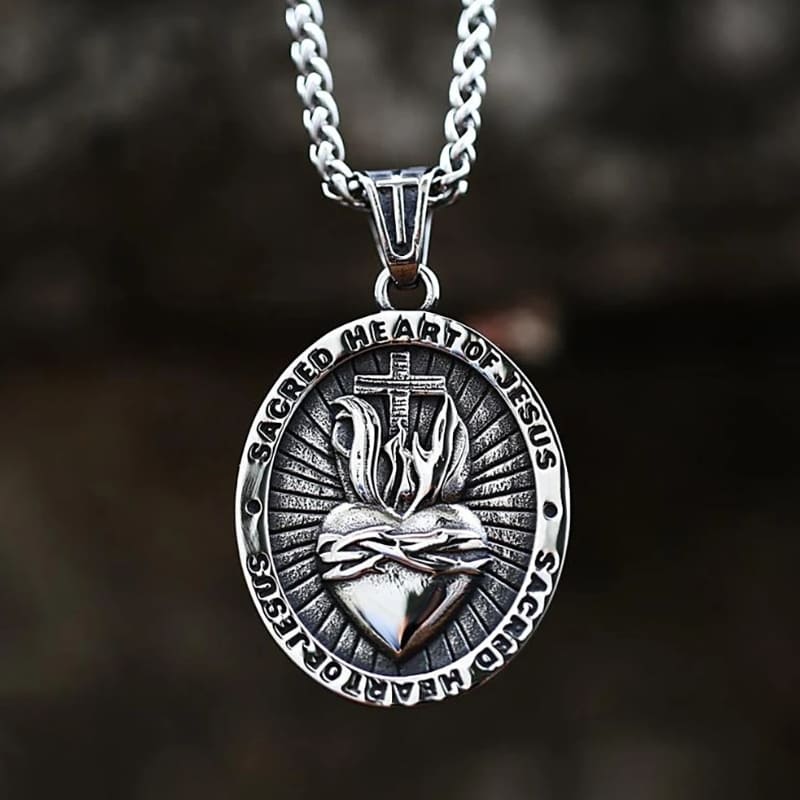 Colar_Masculino_Prata_Pingente_Sagrado_Coracao_de_Jesus_Santo_Altar_3