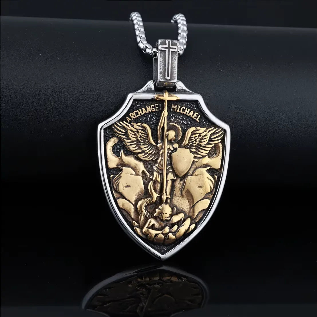 Colar_Masculino_Sao_Miguel_Arcanjo_Brasao_1