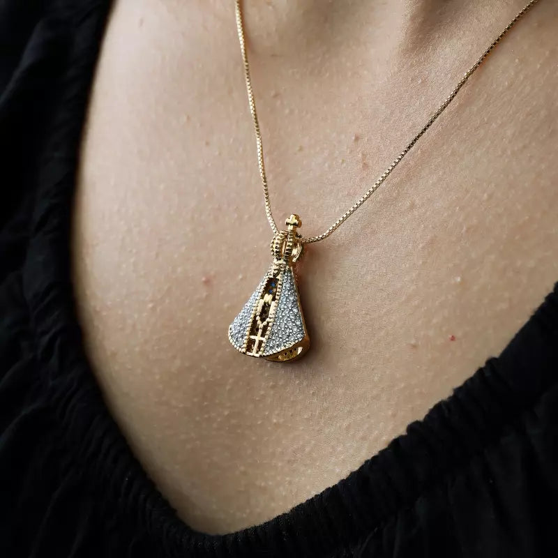 Colar_Nossa_Senhora_Aparecida_Pingente_Duplo_Santo_Altar_33