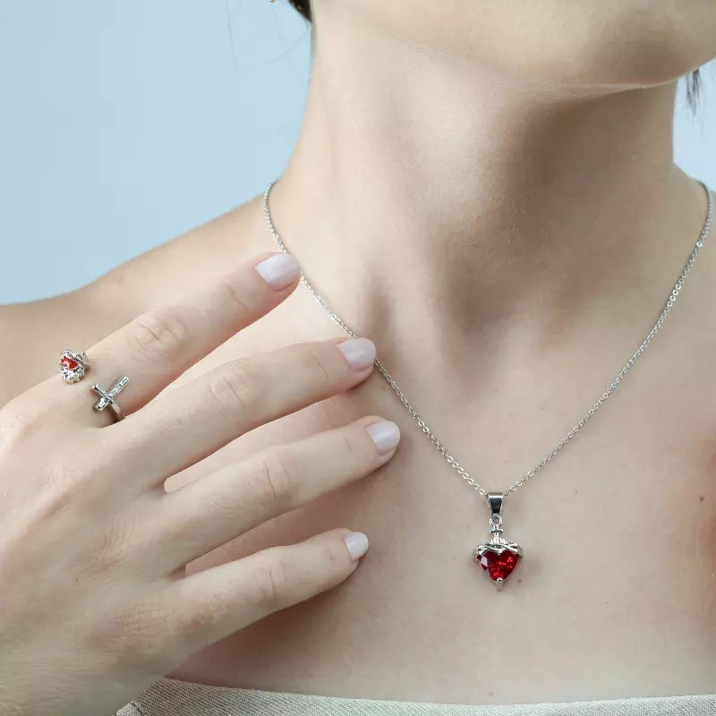 Colar_Pingente_Sagrado_Coracao_de_Jesus_Prata_Santo_Altar_2