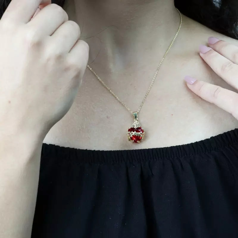 Colar_Pingente_Sagrado_Coracao_de_Jesus_Santo_Altar_2