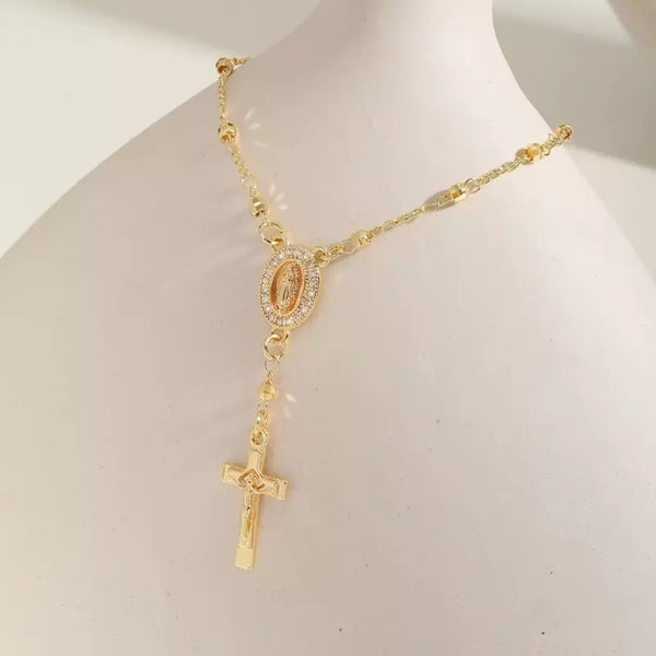 Colar_Terco_Feminino_Pingente_Zirconia_Nossa_Senhora_Santo_Altar_1