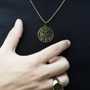 Colar_de_Sao_Bento_Dourado_Medalha_de_Sao_Bento_Relevo_Santo_Altar_33