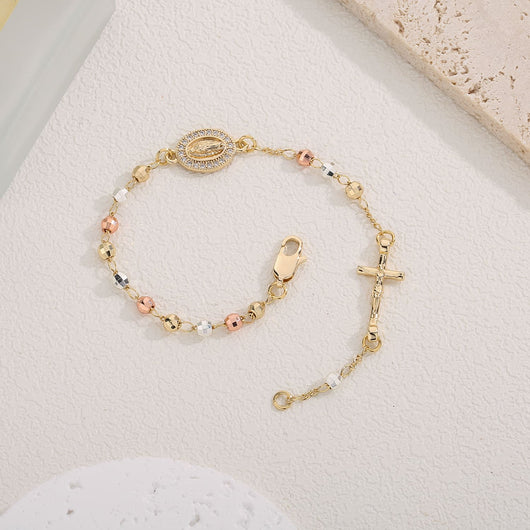 Pulseira Feminina Dezena Senhora de Guadalupe Santo Altar 4