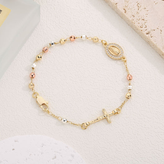 Pulseira Feminina Dezena Senhora de Guadalupe Santo Altar 2