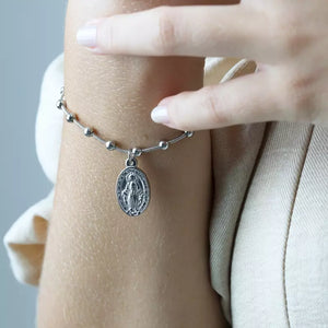 Pulseira_Feminina_Nossa_Senhora_Medalha_Milagrosa_Cruz_Santo_Altar_3