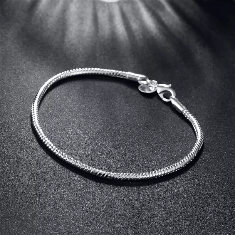 Pulseira pra Berloque em Prata 925 Santo Altar