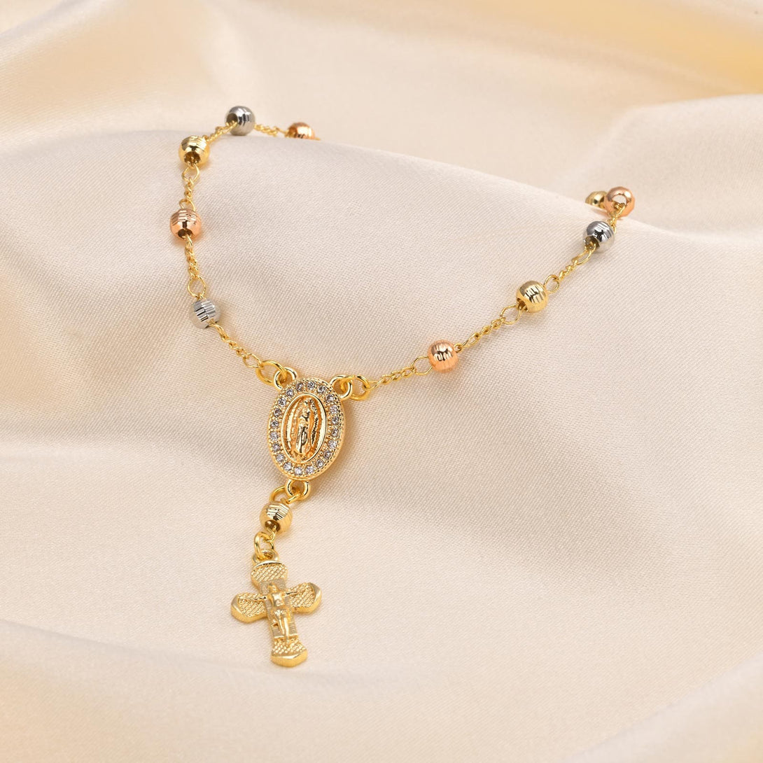 Terço de Pulso Feminino Dezena Nossa Senhora Santo Altar 8